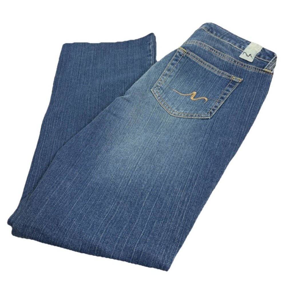 VTG Manhattan Blues Sz 6 (Actual 31x29) Bootcut Jeans Stretch EUC